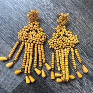 Duchess Earrings, Lemon